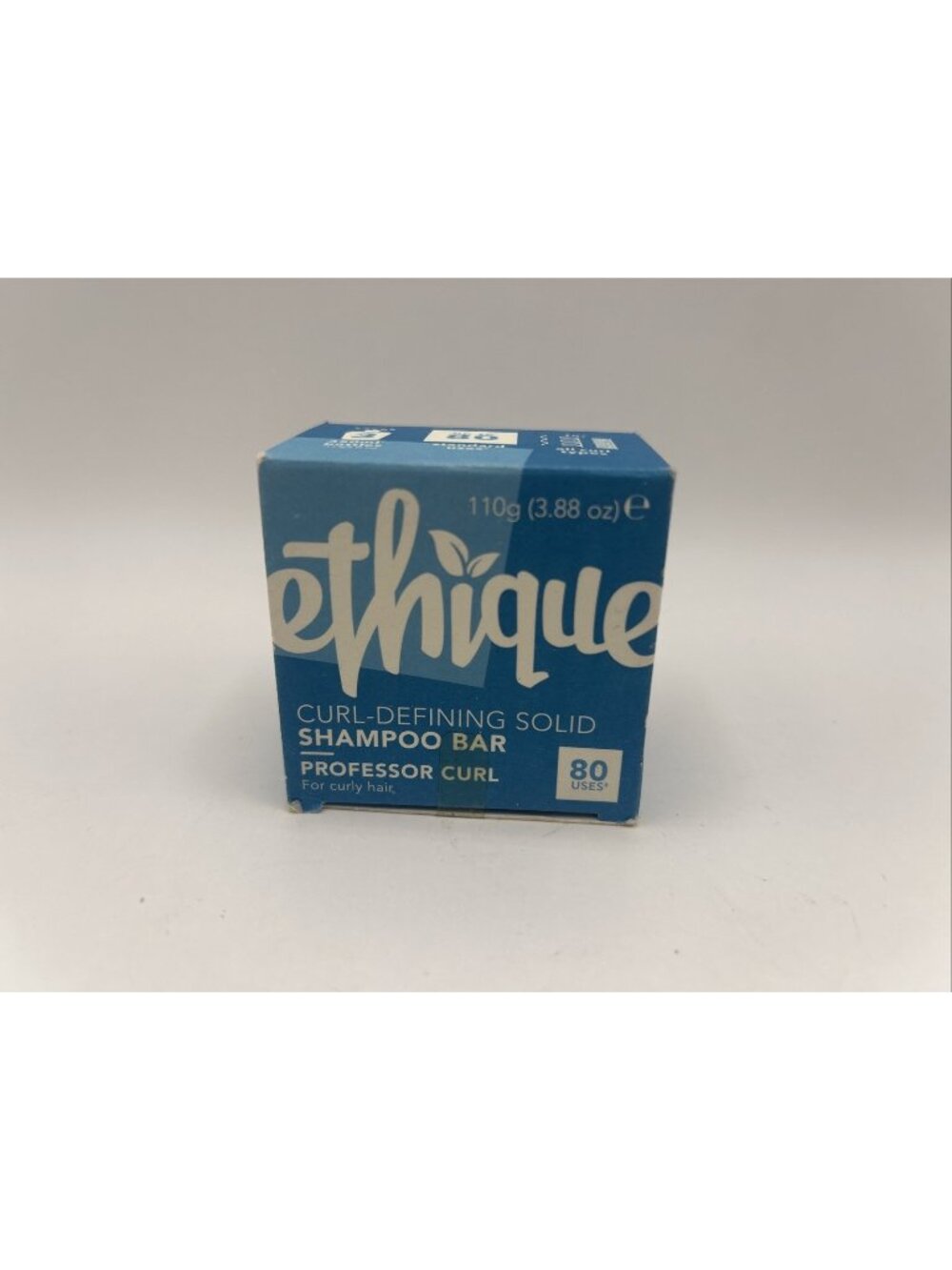 Ethique Curl - Defining Solid Shampoo Bar - For Curly Hair -  110g / 3.88oz Blue